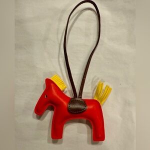 Red Horse Handbag Charm